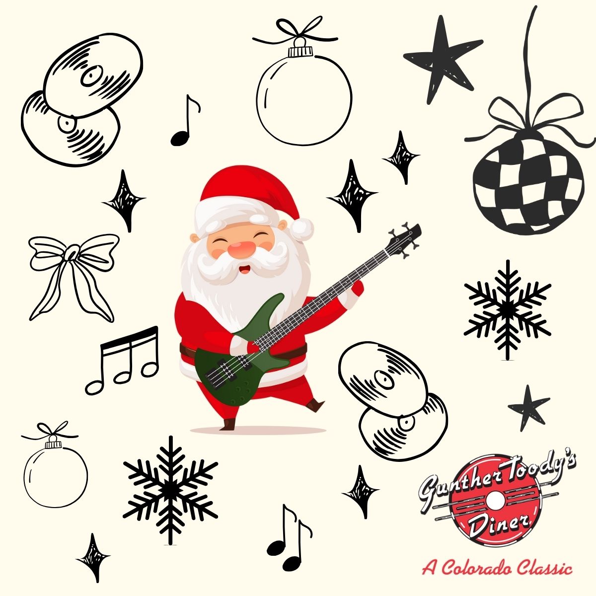 Meet Santa at Gunther Toody's!