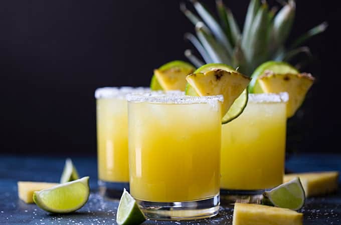 a glass of orange juice