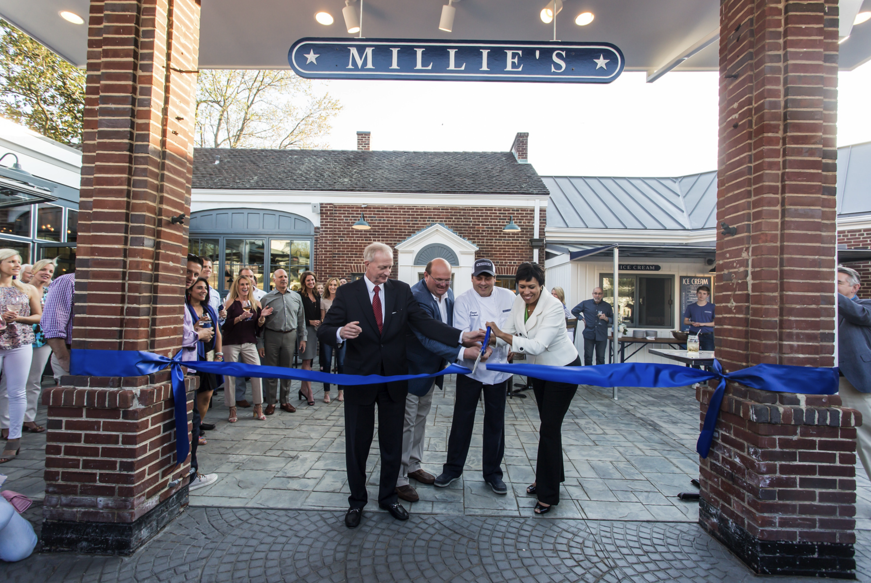 a group of men standing together