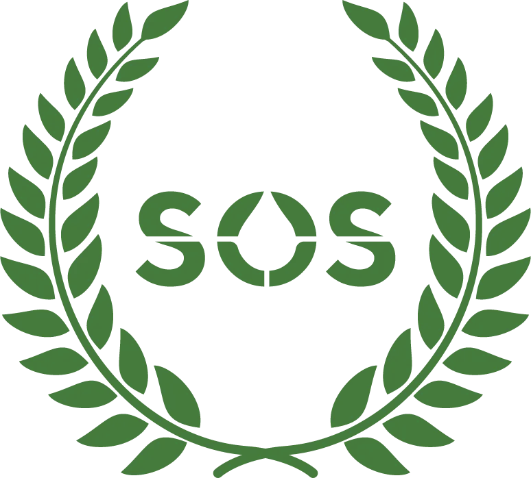 a close up of a logo