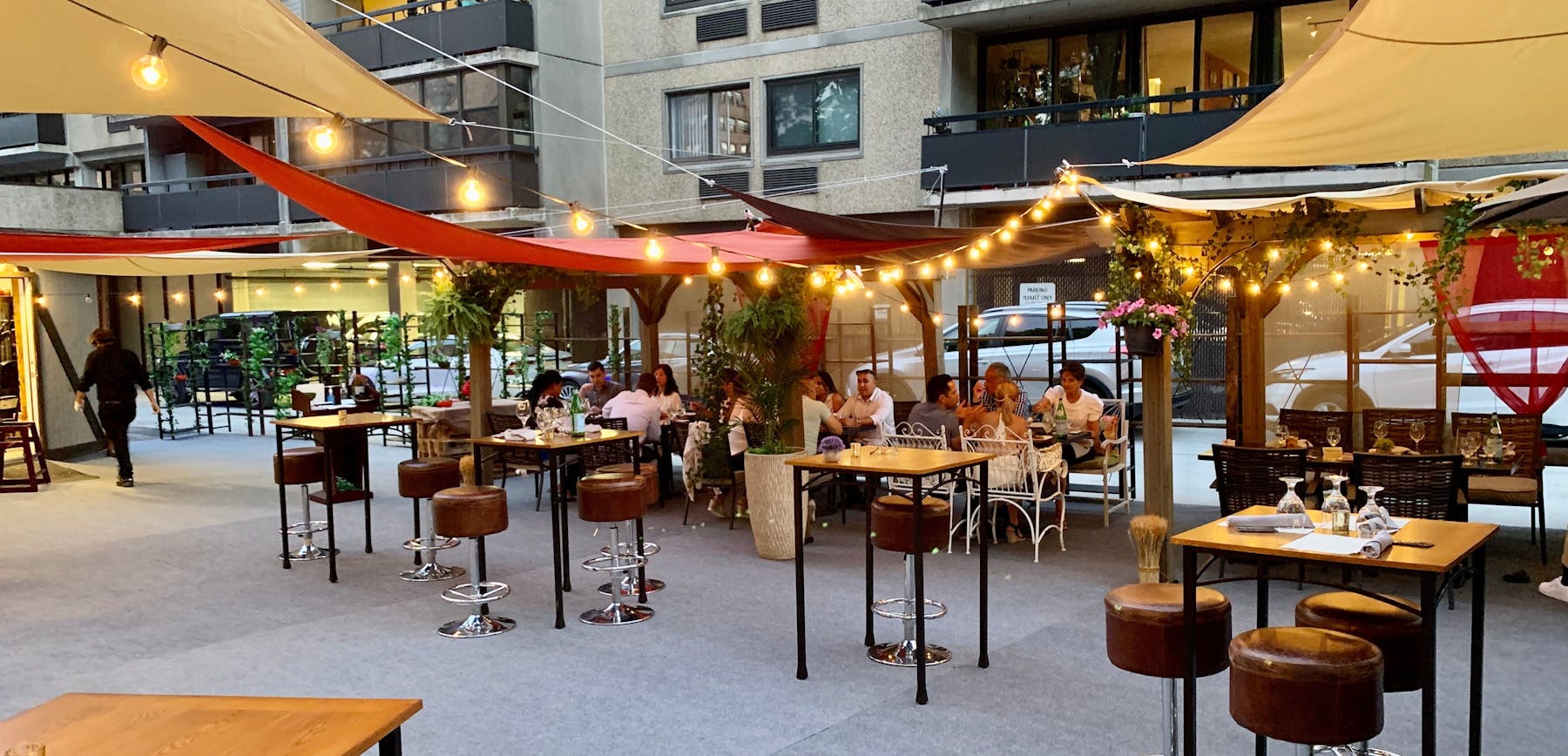 New Patio Garden Rustica Lounge And Restaurant Italian Restaurant In Cliffside Park Nj