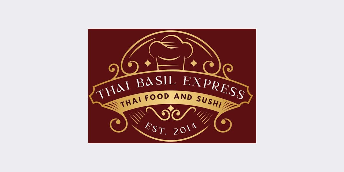 Thai Basil Express restaurant logo - View nutrition facts, calories, and macros for menu items at 1210 W Sunset Ave, Springdale, AR 72764