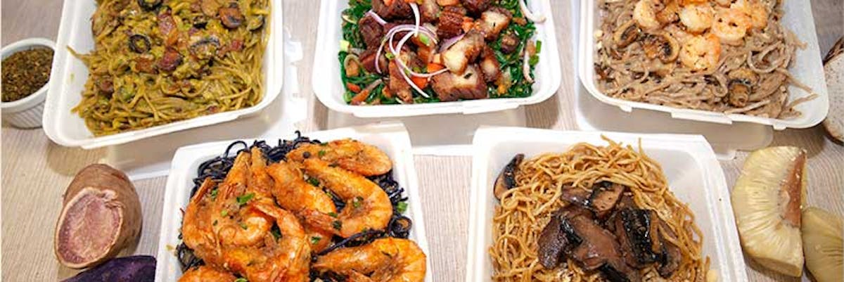 a plate of food