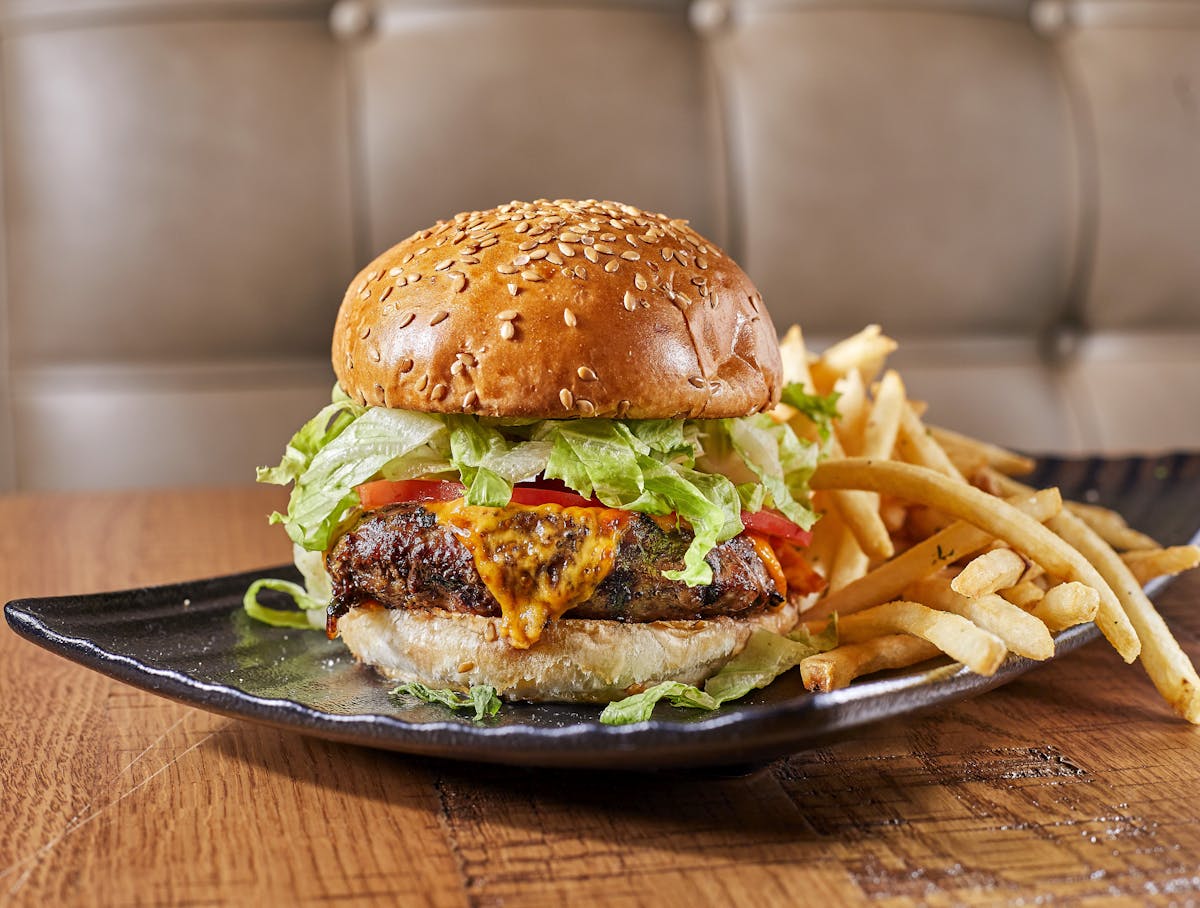 a sandwich sitting on top of a plate of food