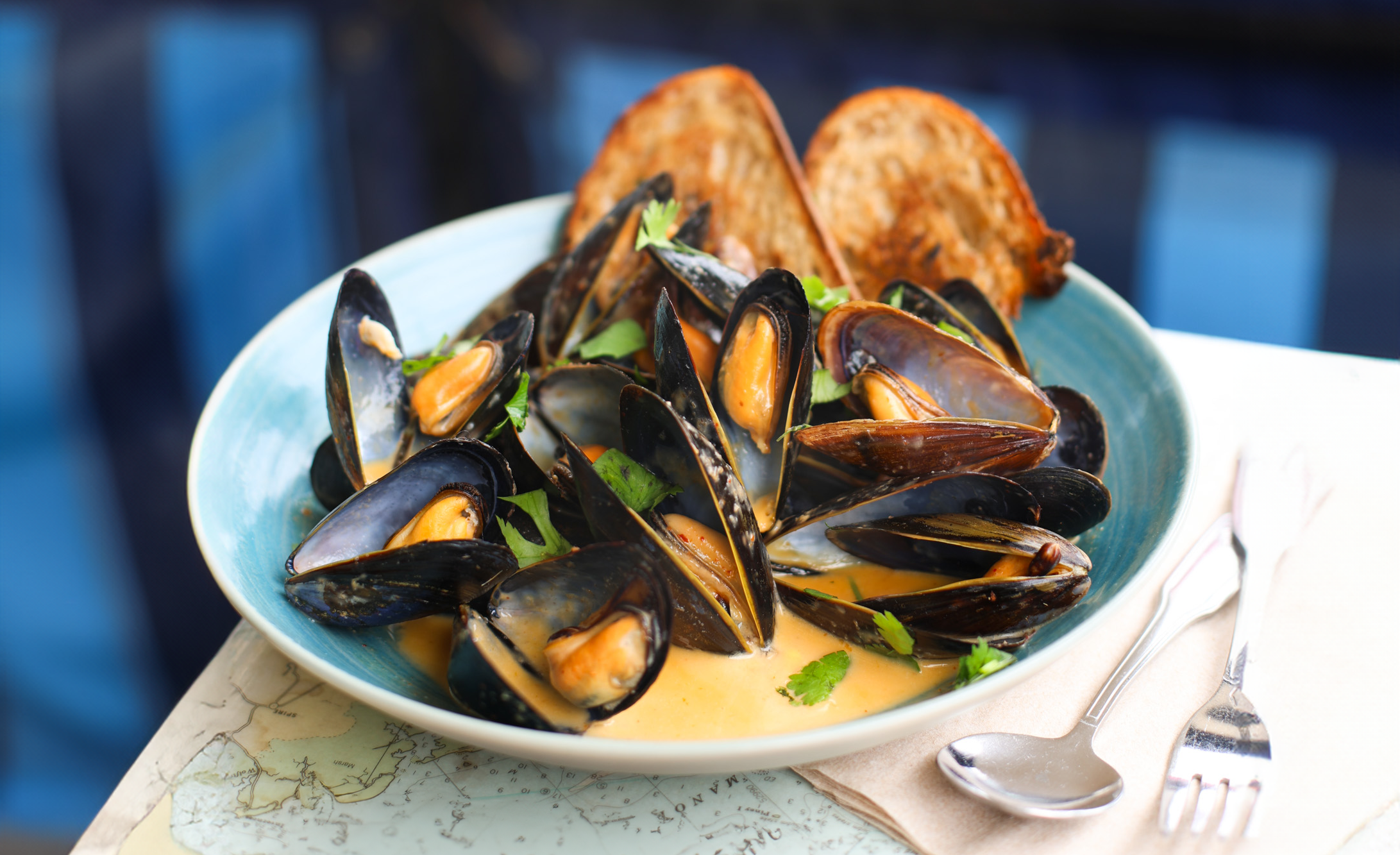 a bowl of food on a plate