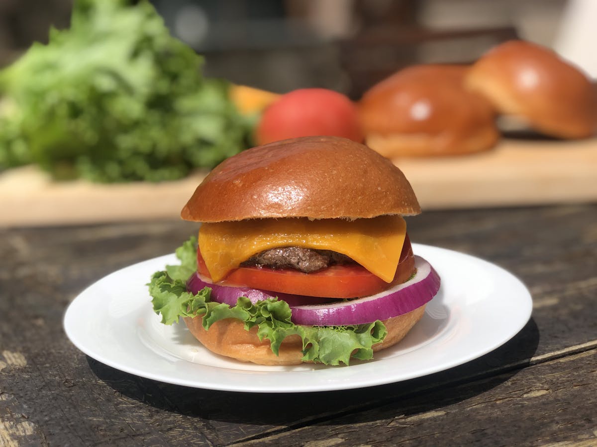 a sandwich sitting on top of a plate of food