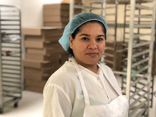 Maria Beltran smiling at the camera