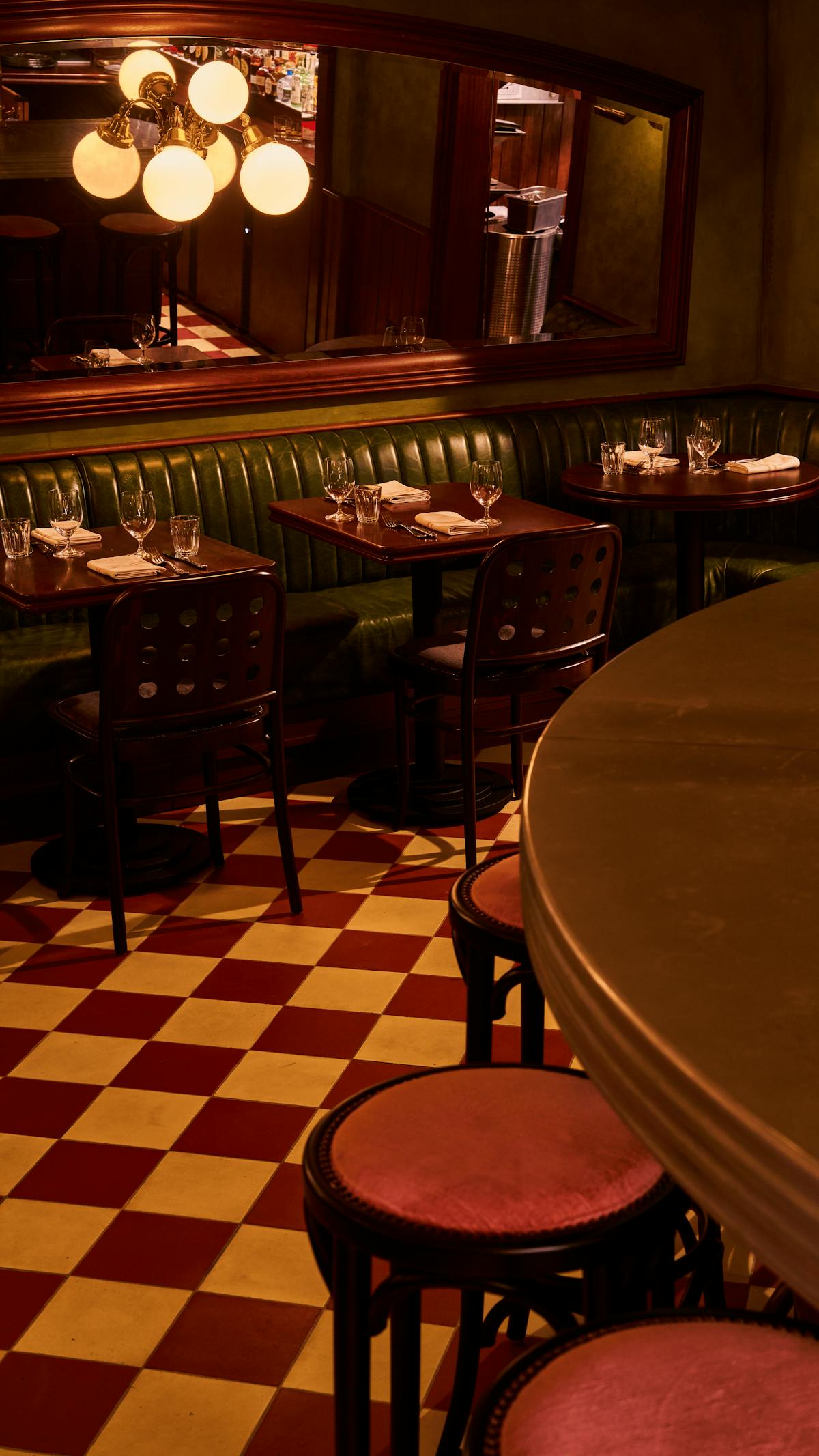 a dining room table