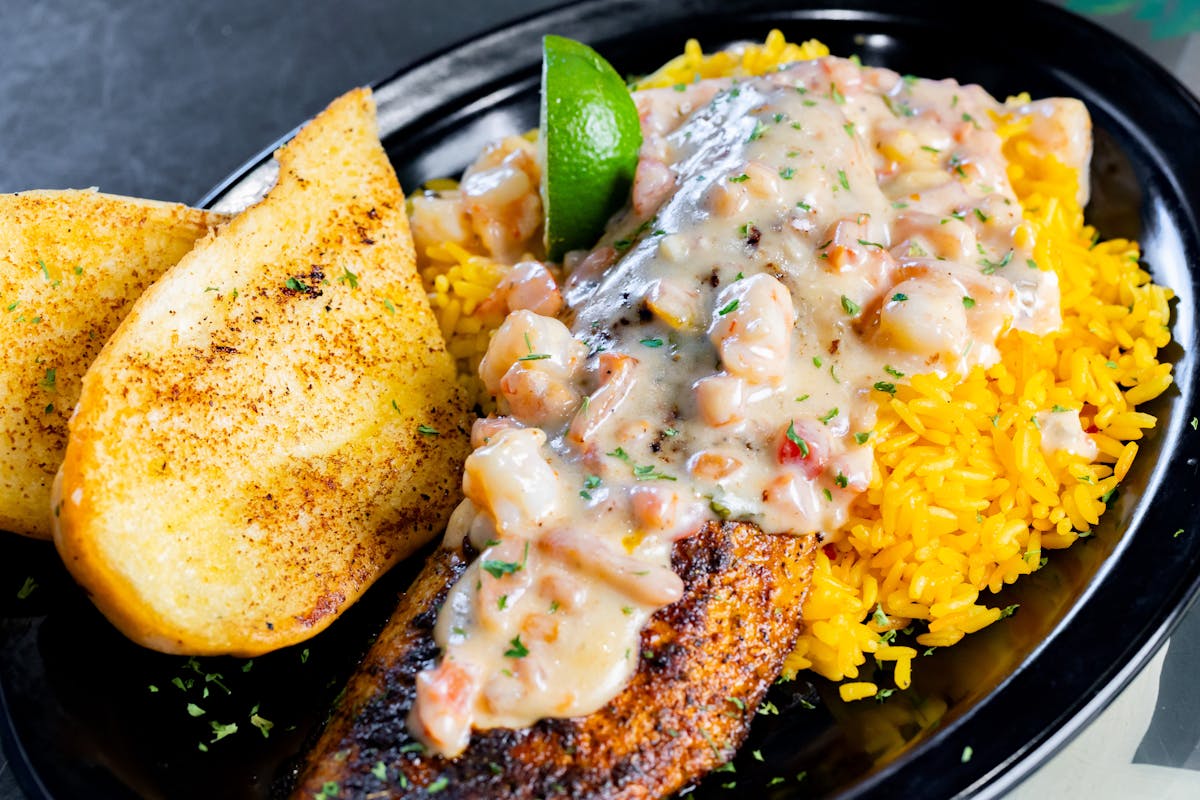a plate of food