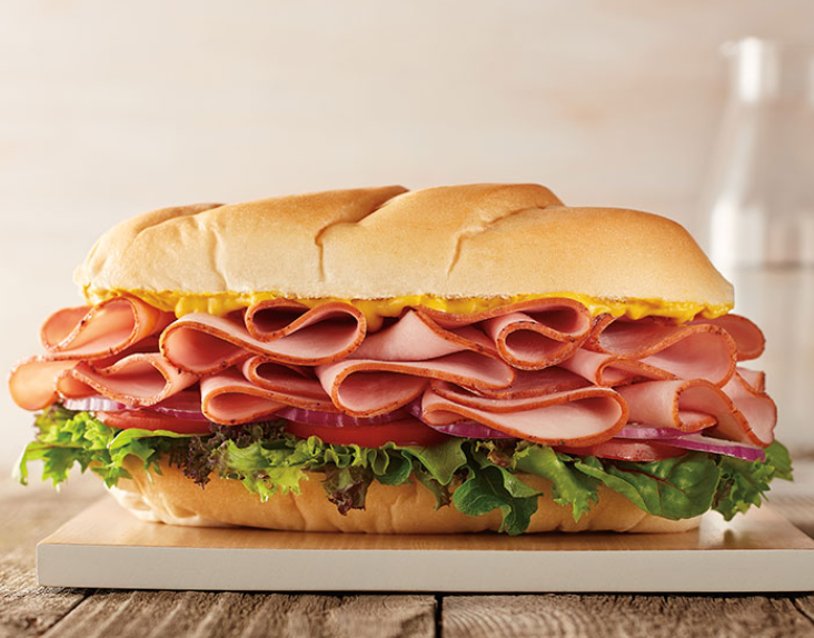 a sandwich on a plate