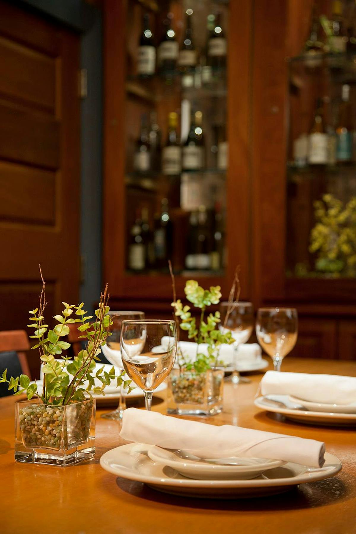 a private dining room