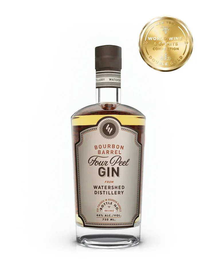 bottle of gin