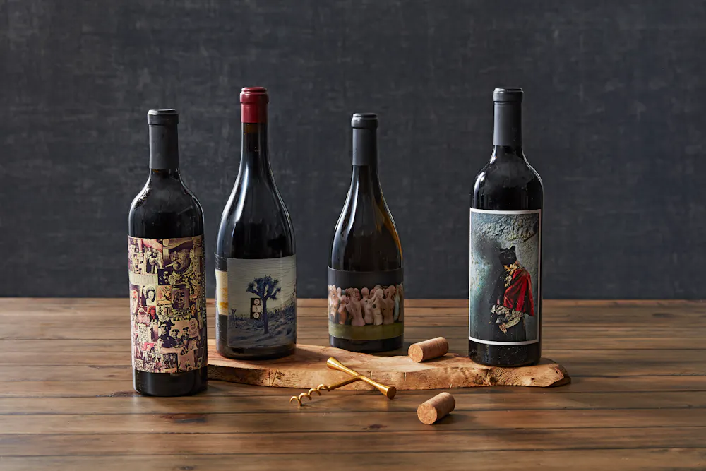 bottles of wine