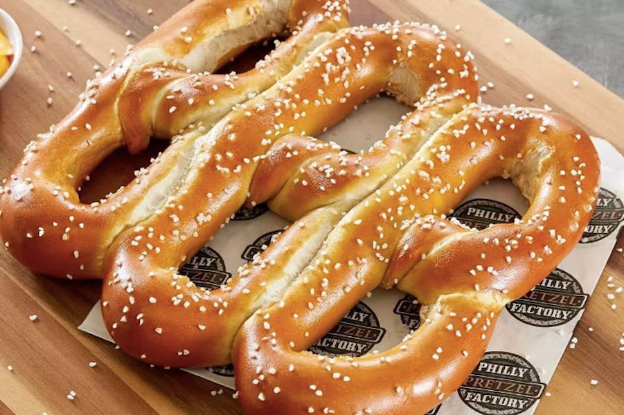 Center City Soft Pretzel Co. in Philadelphia reopening after a fire  destroyed it in 2022 - Axios Philadelphia