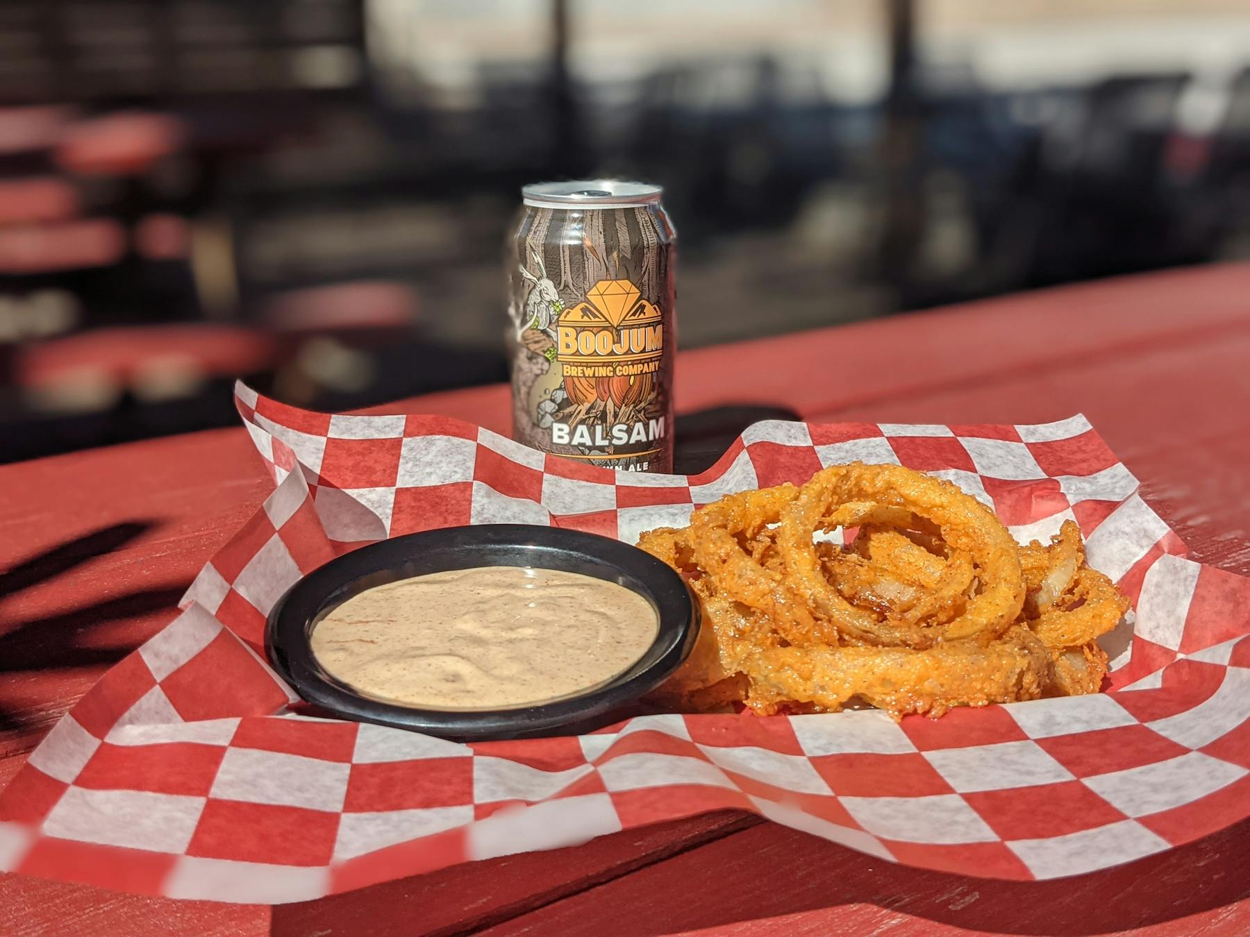 Basket of Onion Rings