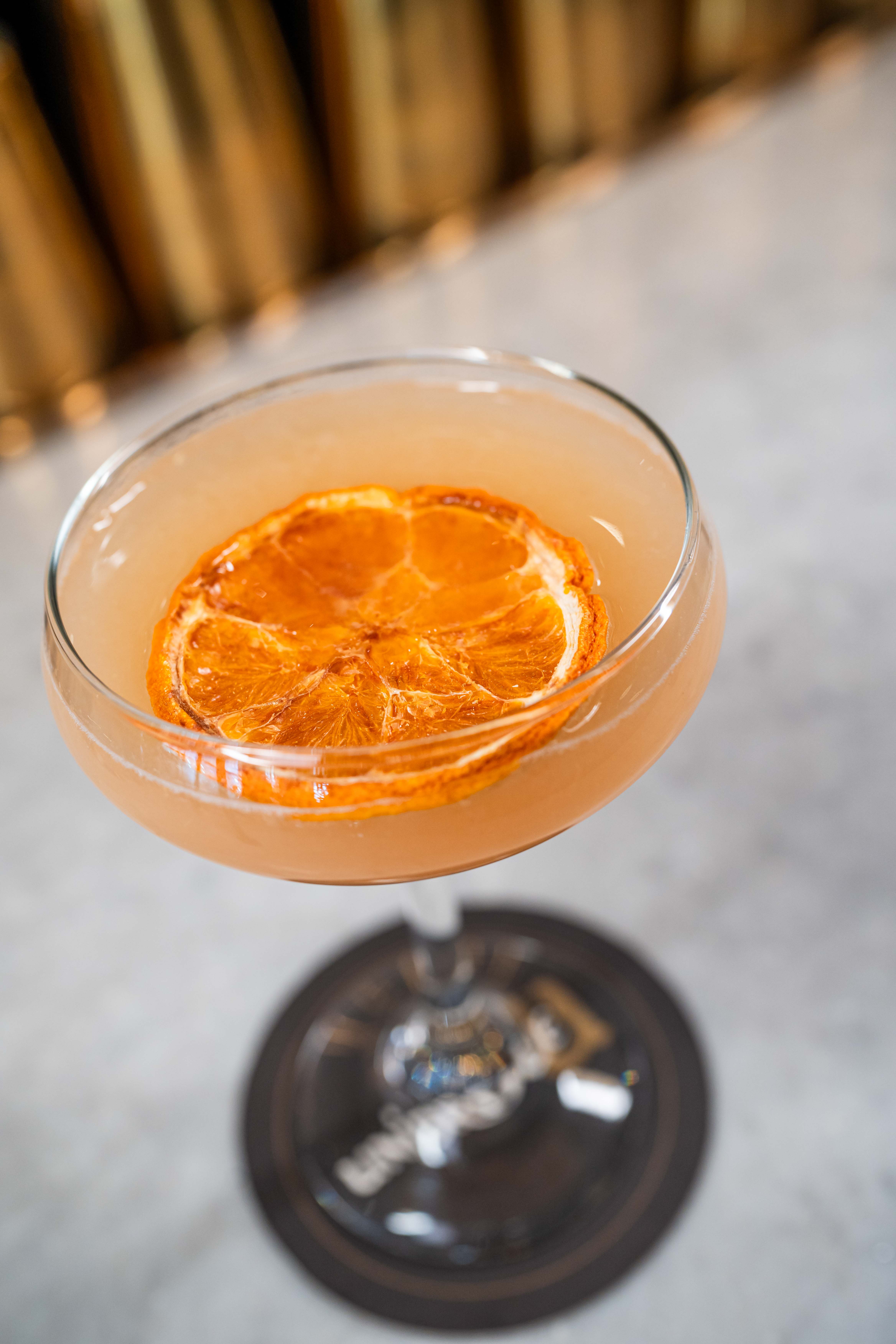 Signature cocktail at Waterzooi