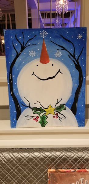 SNOWMAN PAINT & SIP Kitaro Surf & Turf