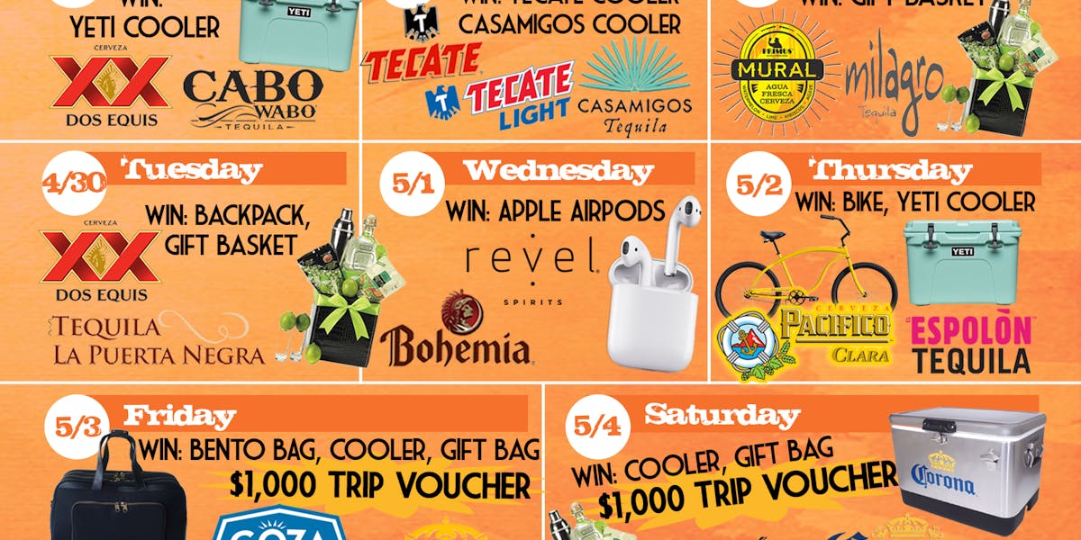 12 days of Cinco de Mayo Mad Dog & Beans Mexican Cantina