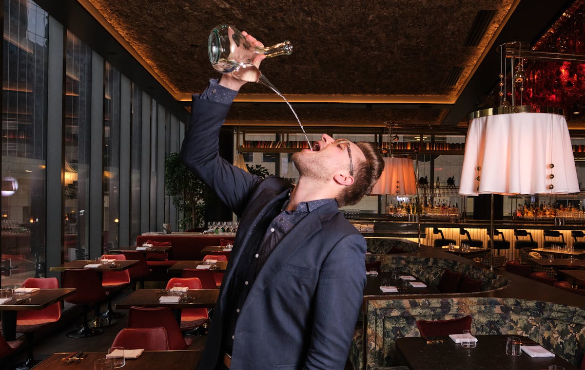 Christian Shaum, Property Wine Director of Bazaar Meat & Bar Mar