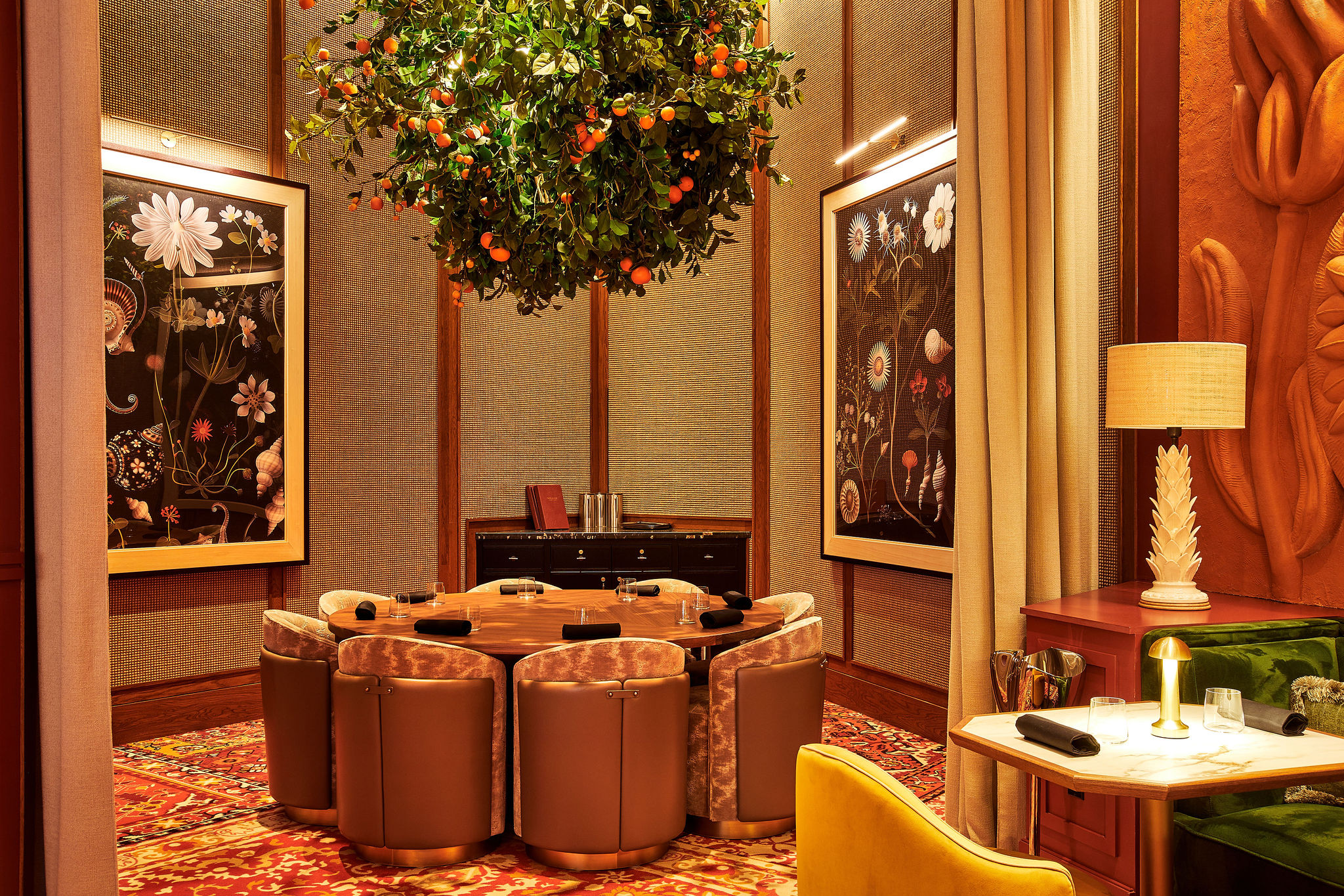 private dining room at Bazaar Mar