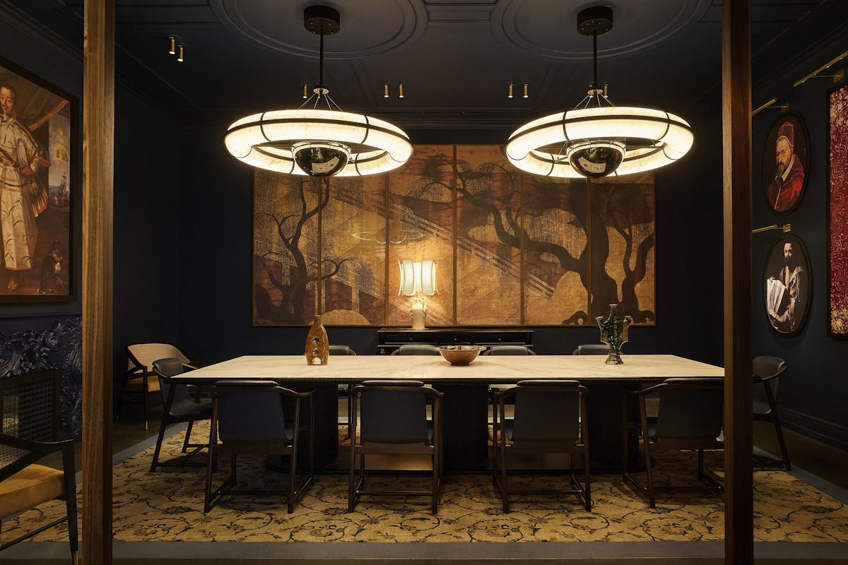 Private dining room at The Bazaar by José Andrés at 35 W 28th St