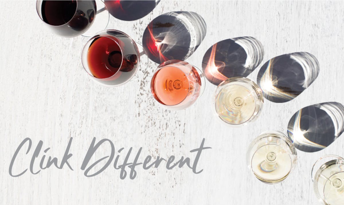 Wines in glasses
