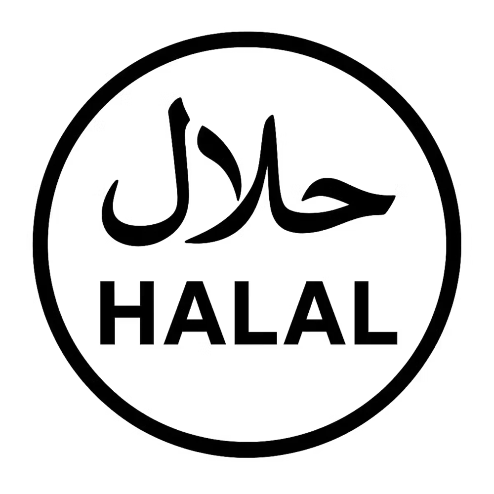 a black circle with text