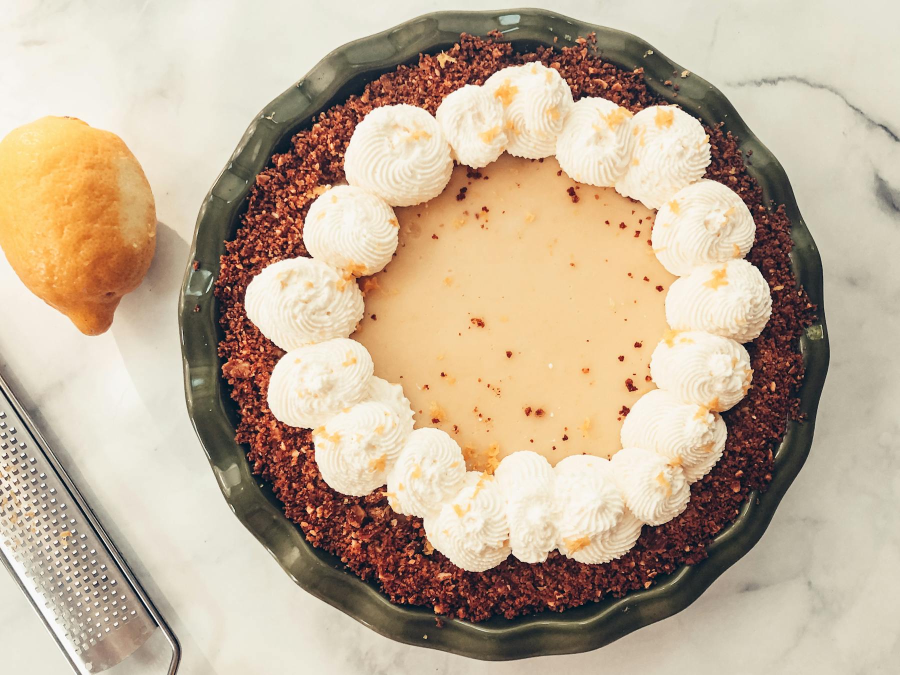 a piece of cake on a plate