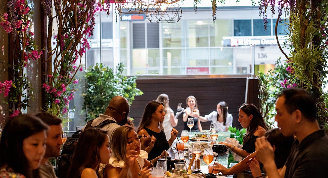 Space The Patio in Times Square, NYC