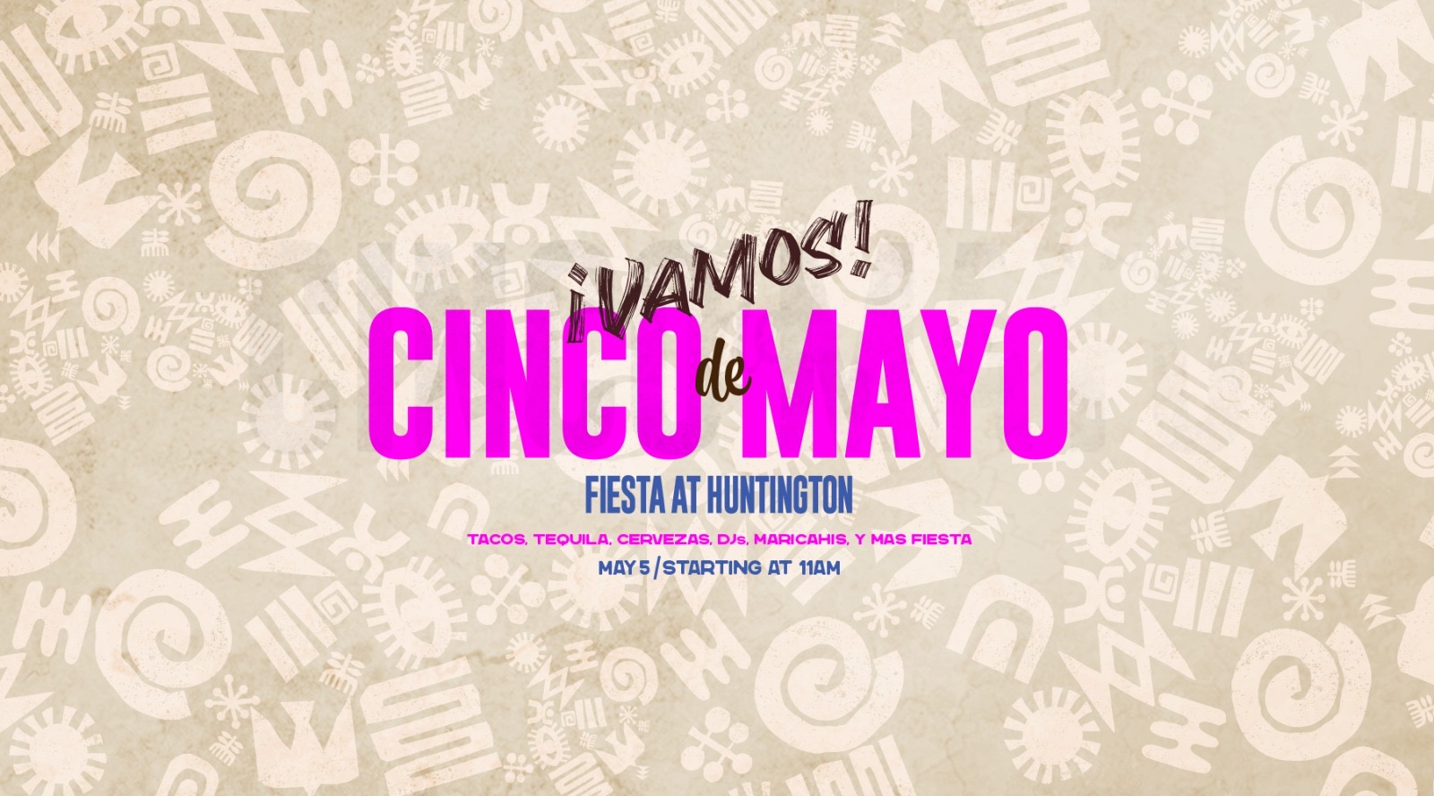Rocco's de Mayo Cinco de Mayo celebration flyer for Huntington Station, Long Island