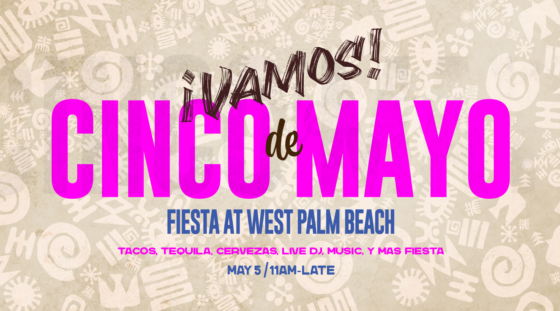 Cinco de Mayo fiesta at Rocco’s Tacos with food drinks and party atmosphere