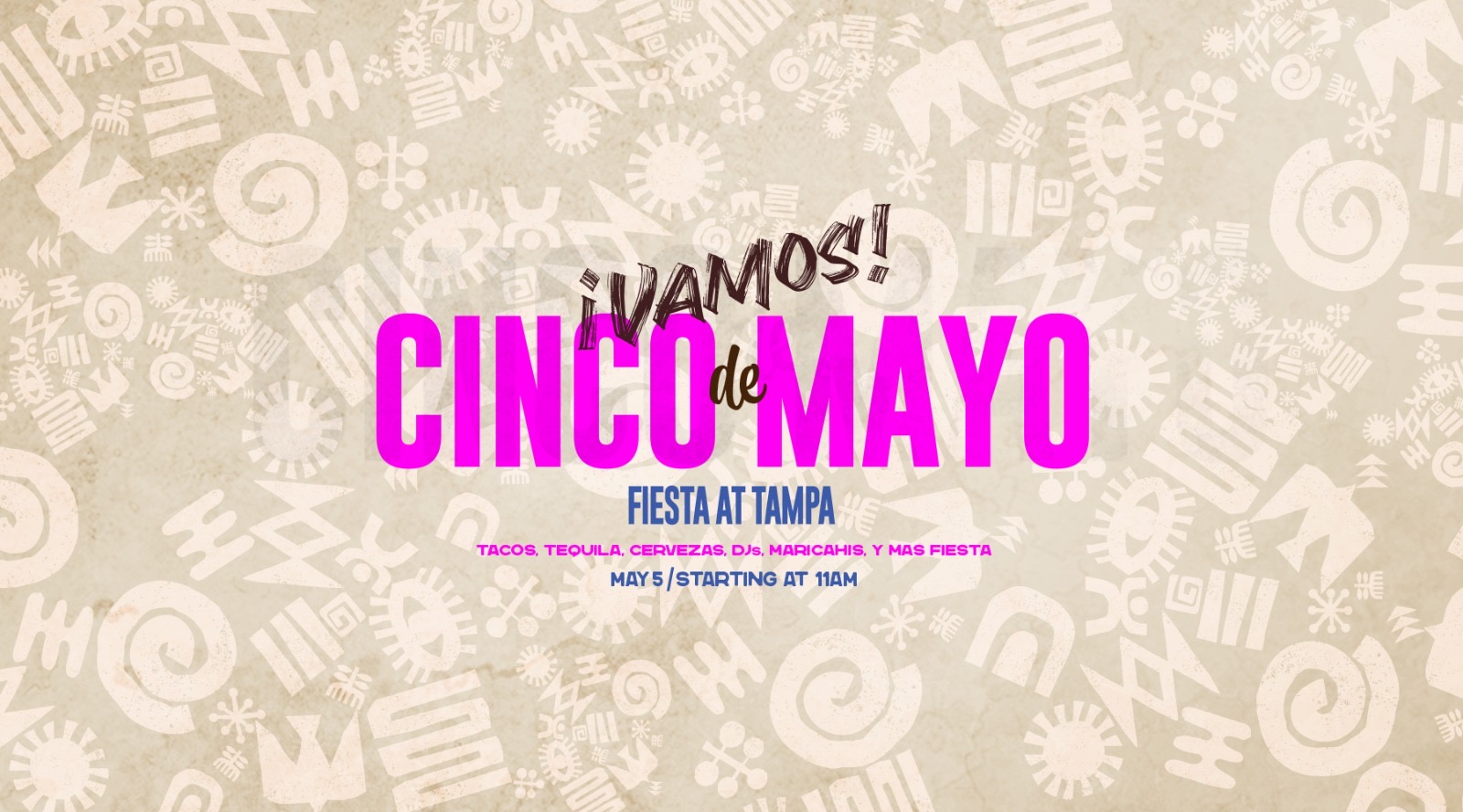 18th Annual Rocco's de Mayo celebration flyer for Tampa at International Plaza.