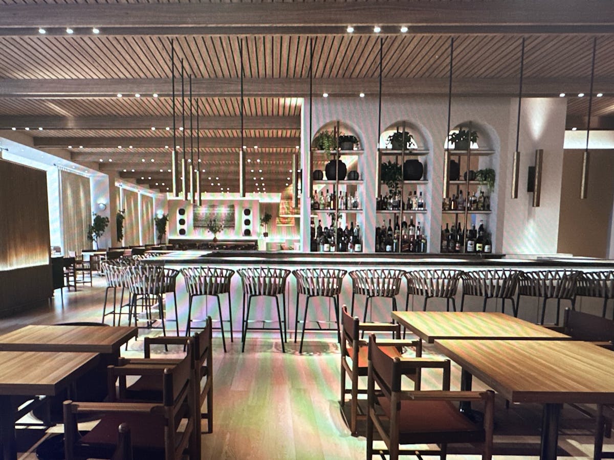 a restaurant
