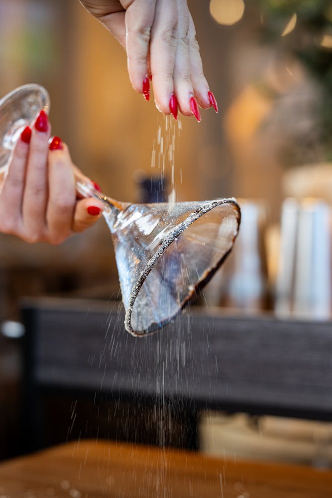 a close up of a hand holding a knife