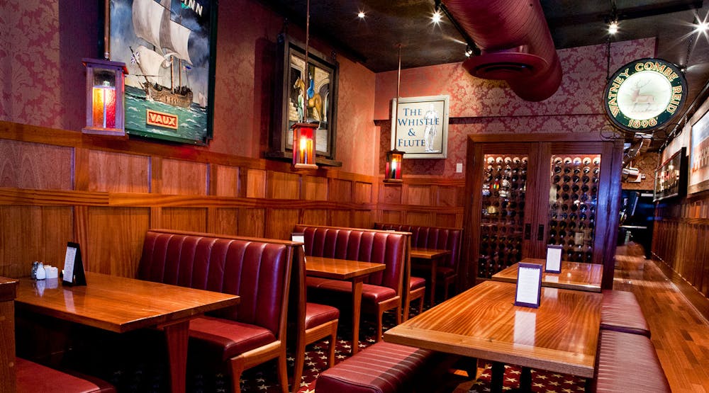 a dining room table