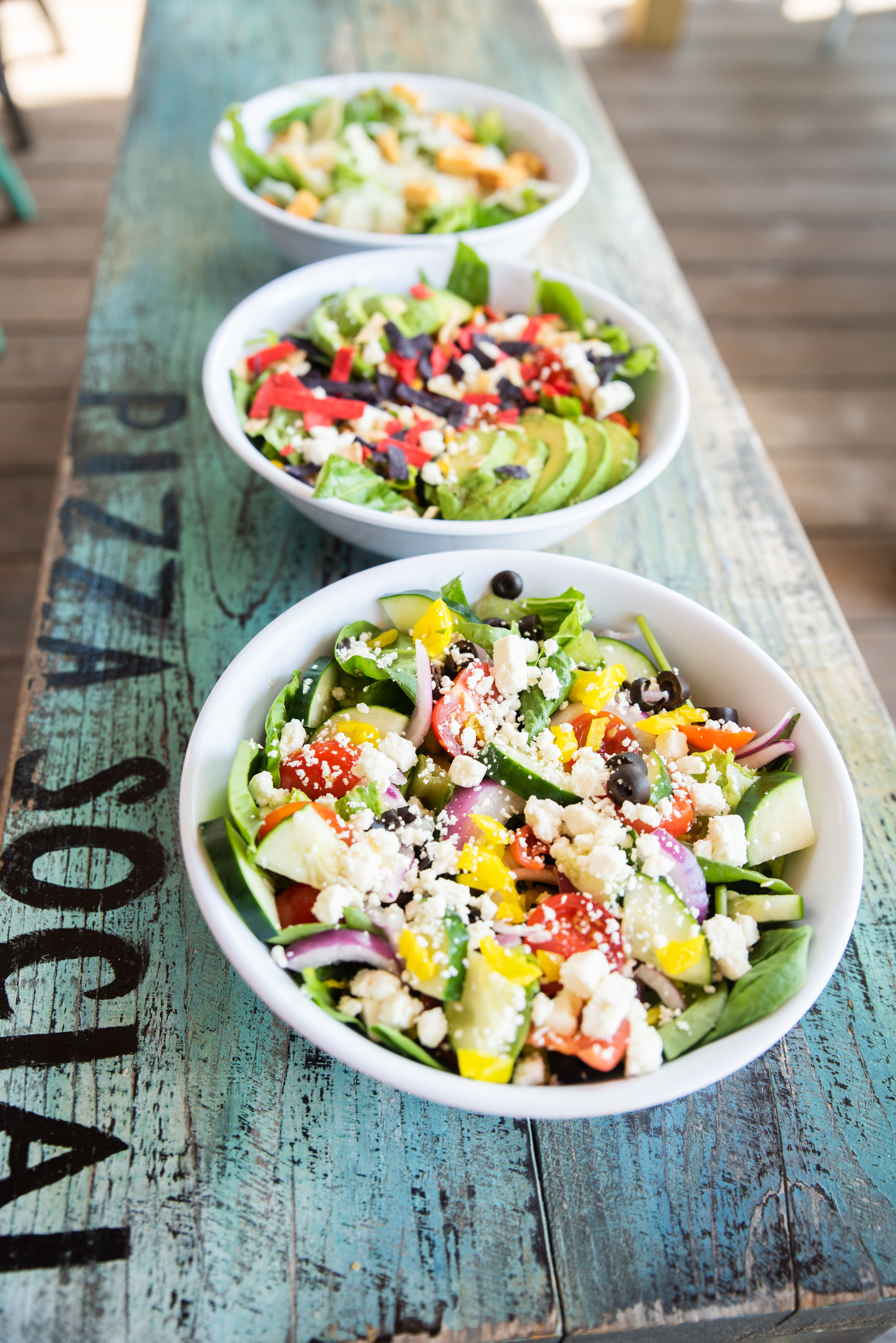 a bowl of food on a table