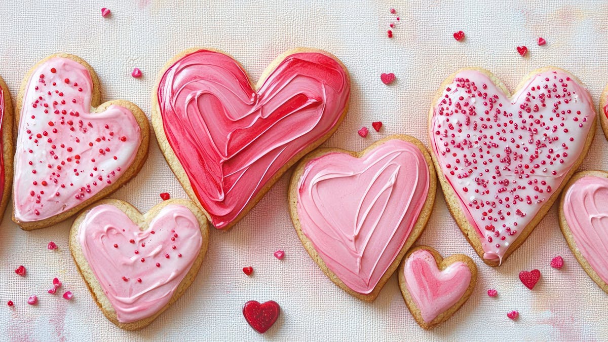 Decorate Valentine's Day cookies at RIvercrest in Astoria, Queens