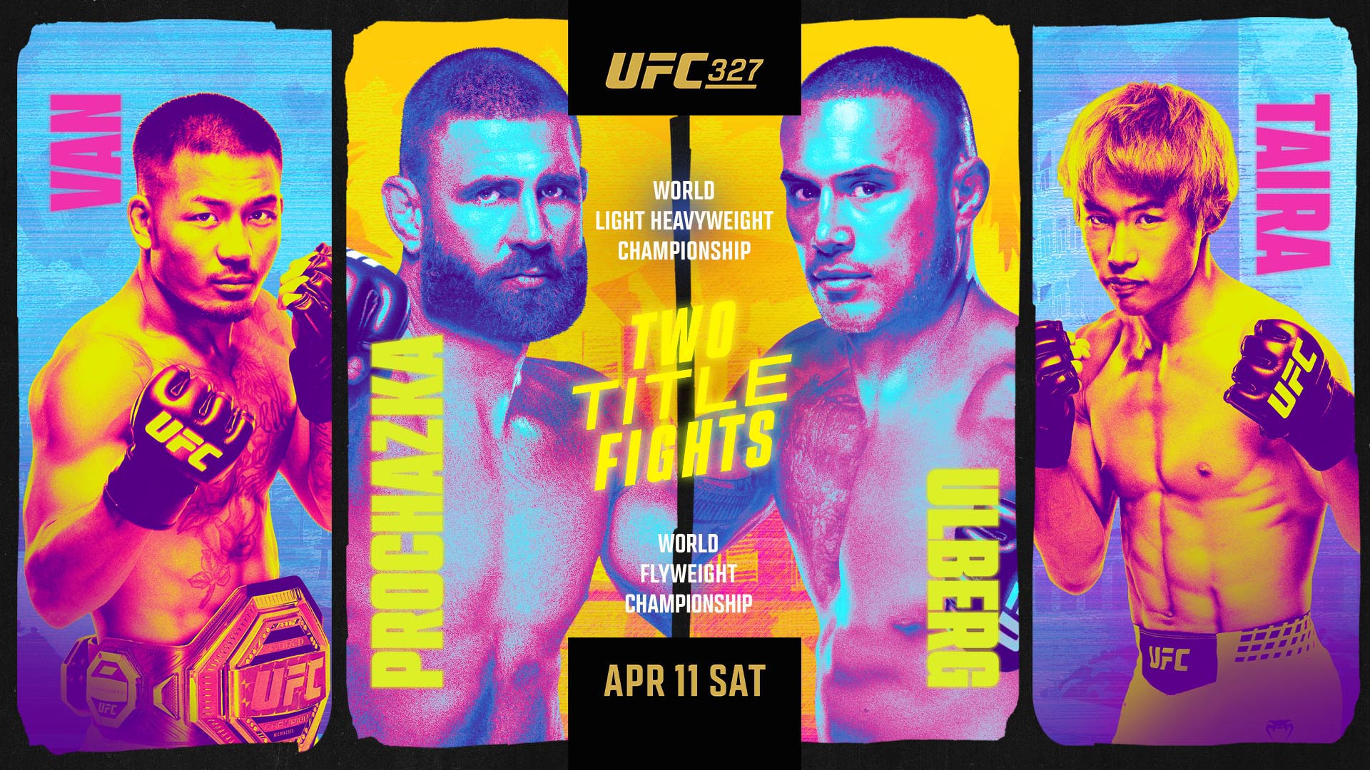 Watch UFC 327 at Rivercrest in Astoria Queens with two title fights on April 11th
