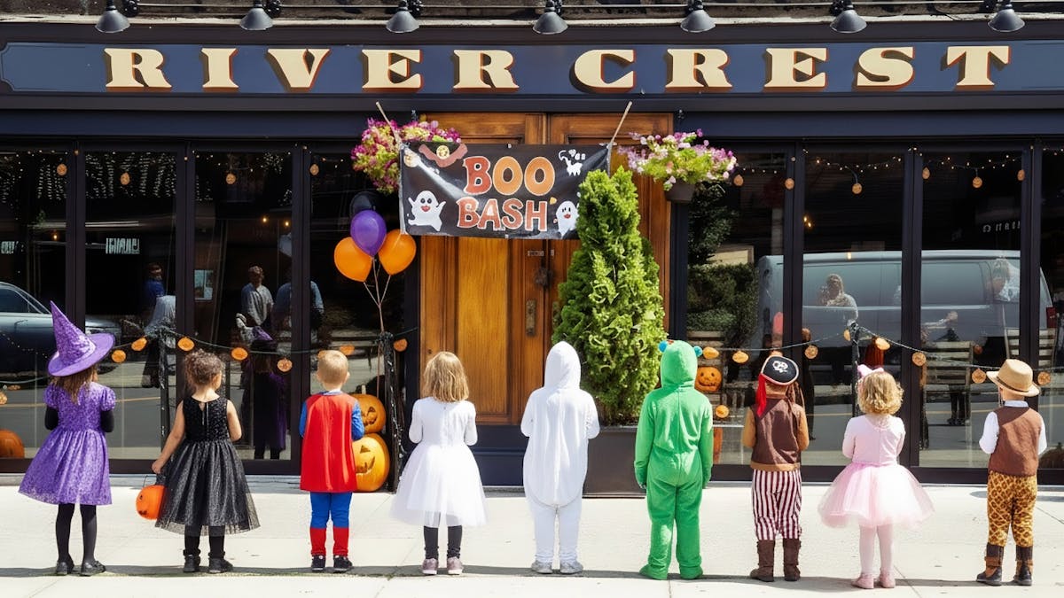 Rivercrest's Boo Bash for kids halloween dance