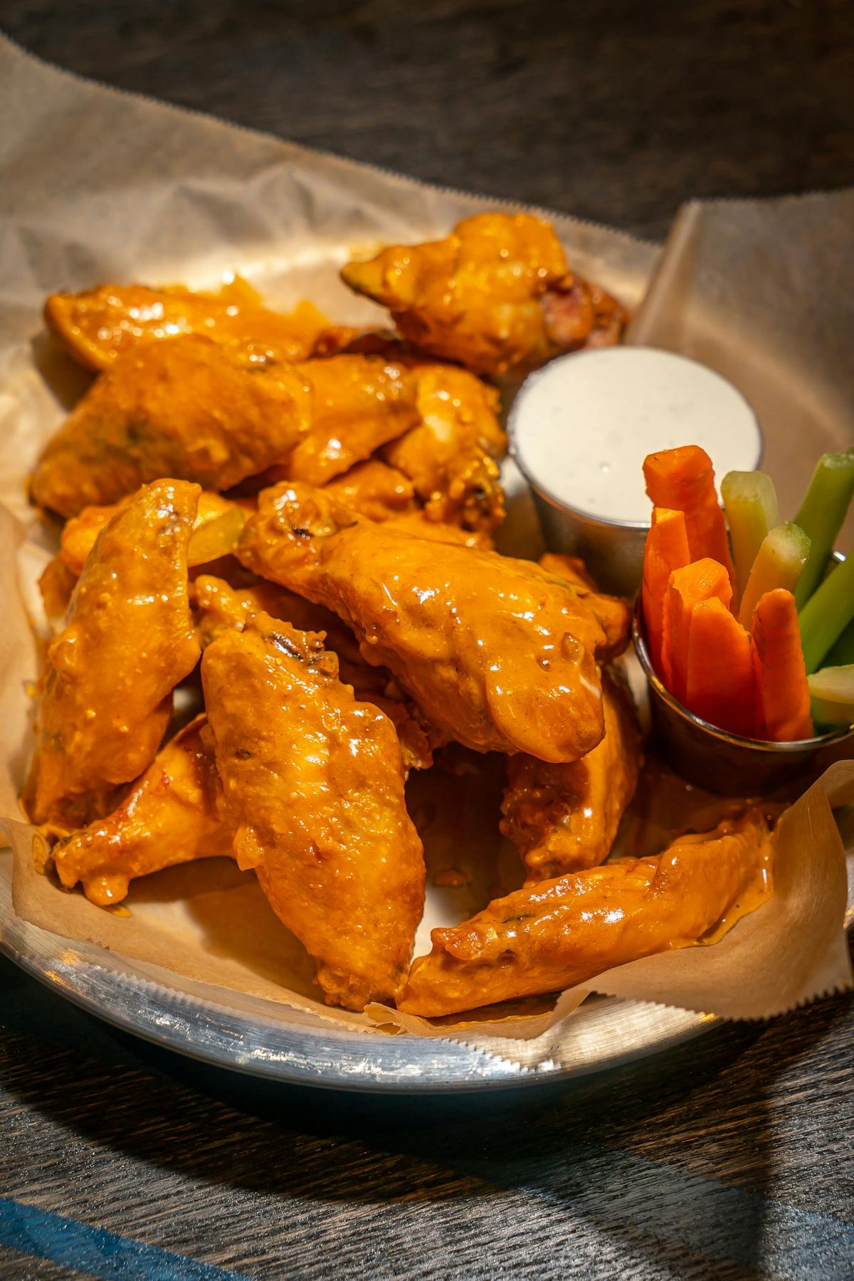 a plate of food