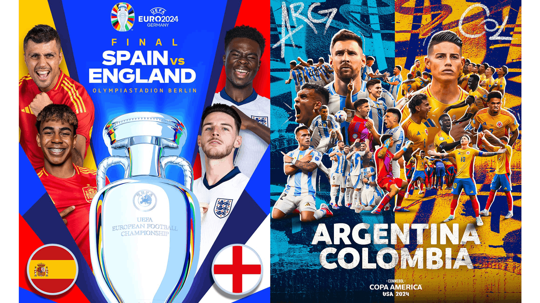 2024 European Cup,Copa América Schedule Wall Chart Germany, USA🌤 Define Chart Wall