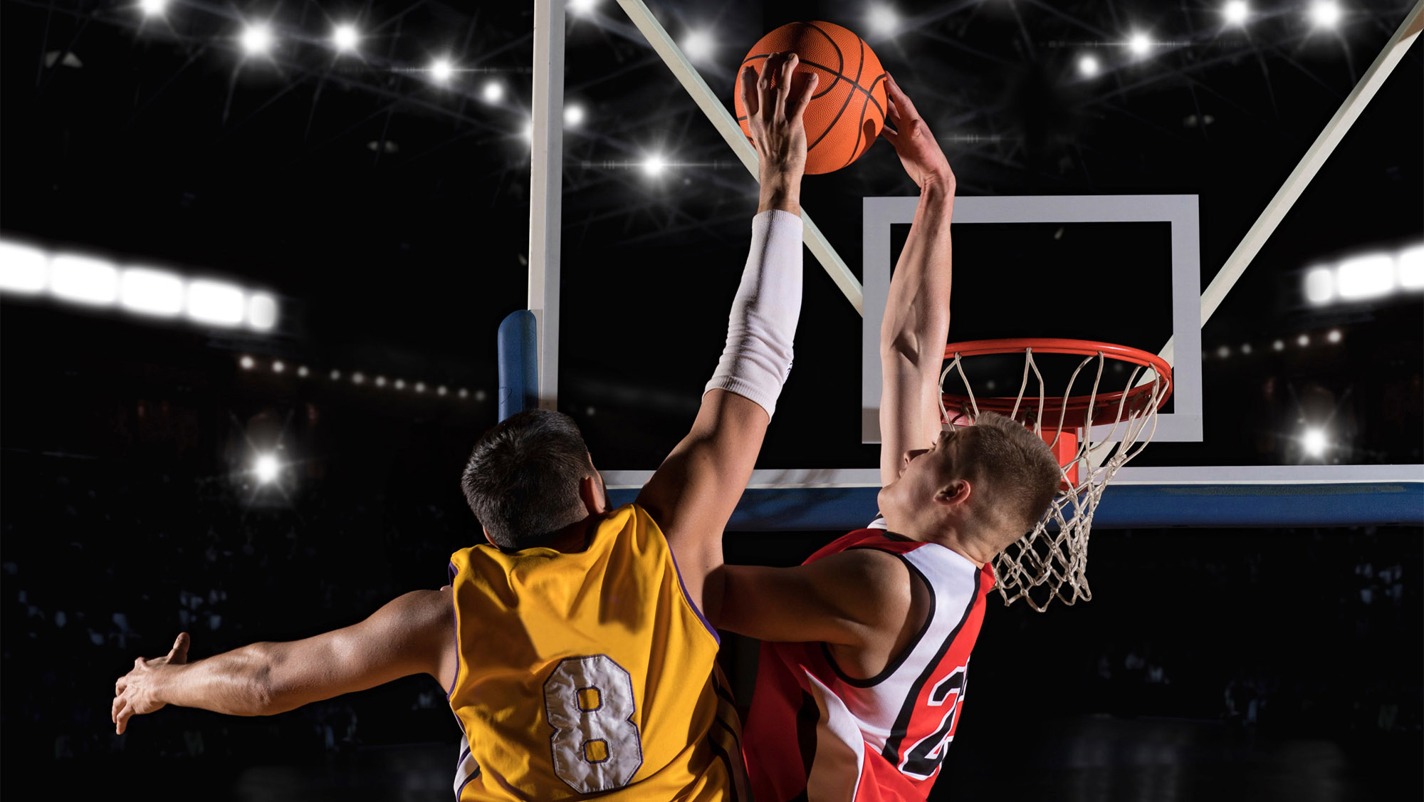 Watch all of the madness of March Madness at Rivercrest in Astoria, Queens