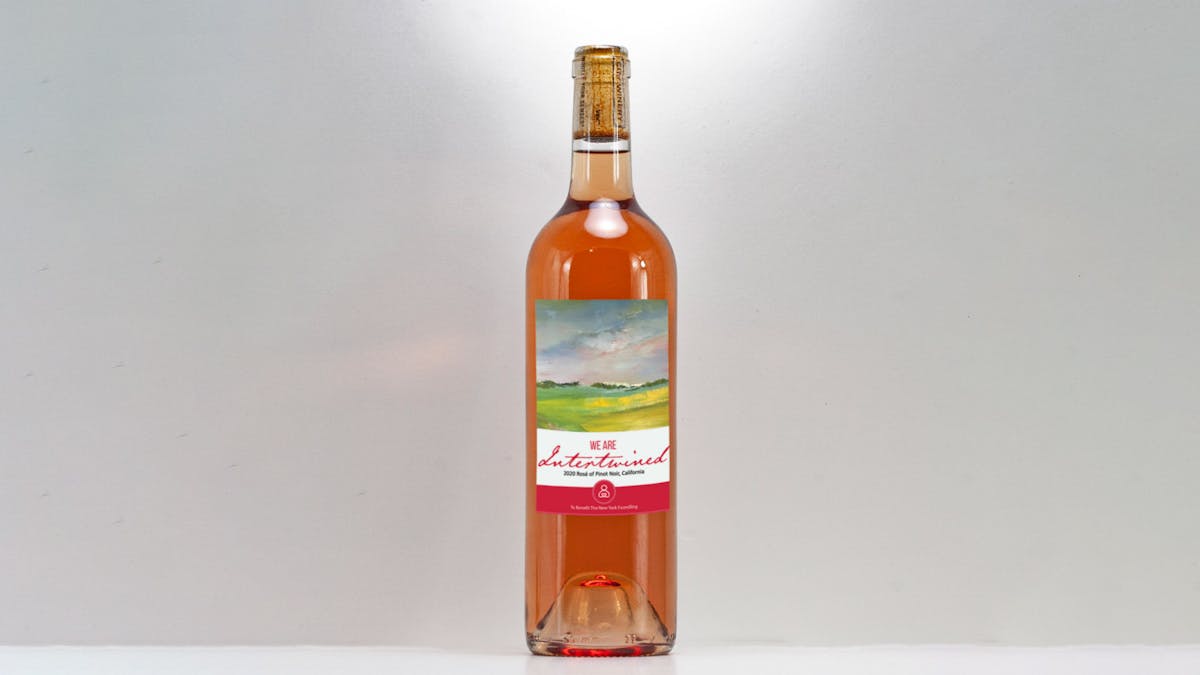Support a great cause by ordering a glass of 2020 Rosé of Pinot Noir by City Winery for NY Foundling