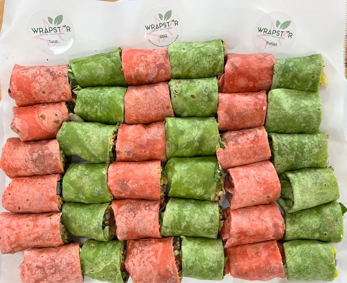 Wraptar Food Menu | Wrapstar Beverly Hills | Salads & Wraps