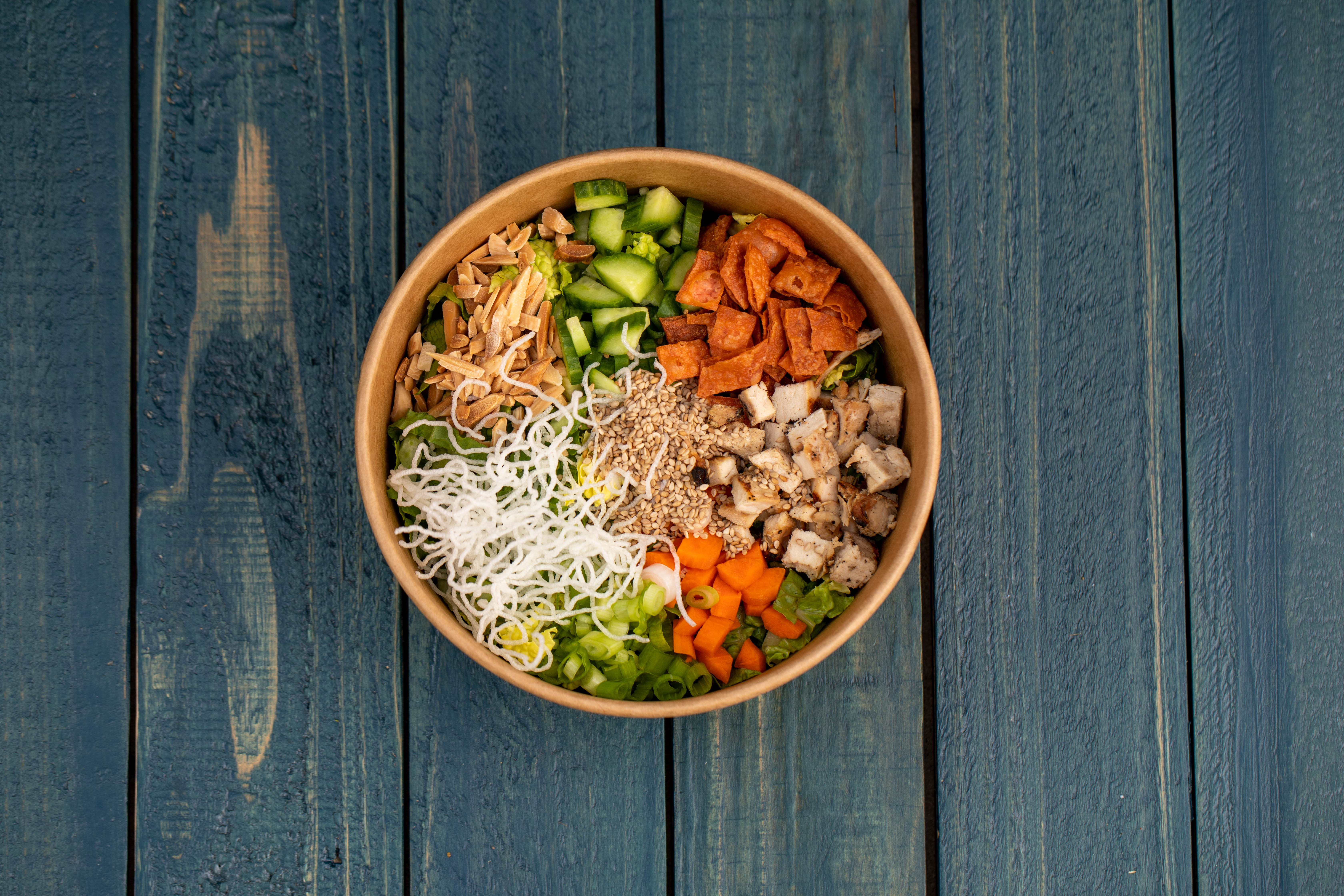 Wrapstar chinese chopped salad Beverly Hills