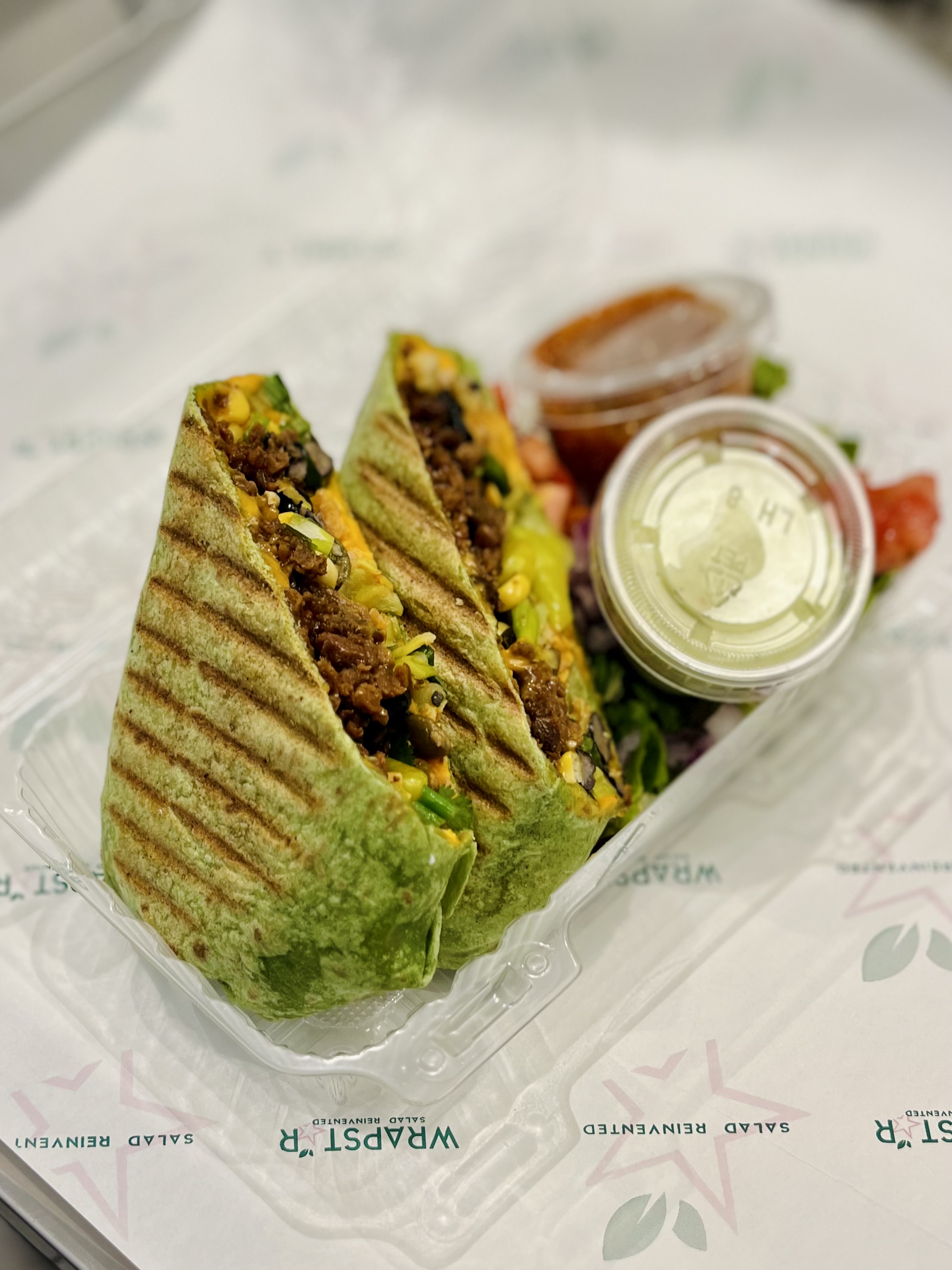 Wrapstar vegan taco wrapanini  Beverly Hills