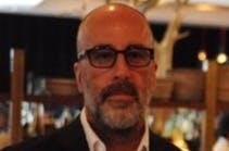 a man wearing glasses