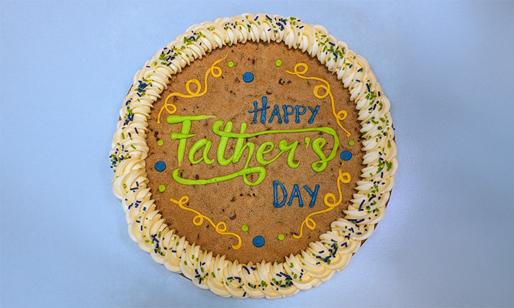 Father's Day Cookie Cake