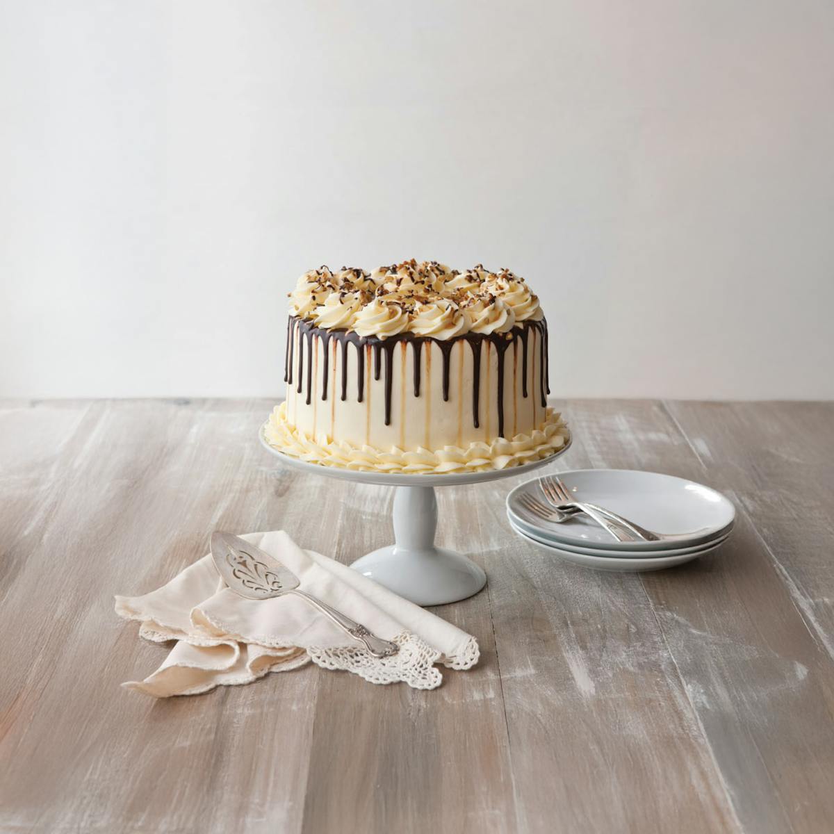 Sundae Cake- Chocolate, Caramel