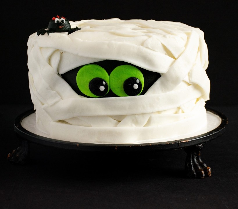 a cake sitting on top of a table